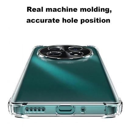 Huawei Nova 14i Compatible Shockproof Transparent Case with Raised Camera Protection