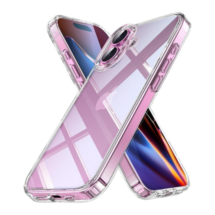 iPhone 11 Compatible Clear TPU Shockproof Case with 4-Corner Airbags