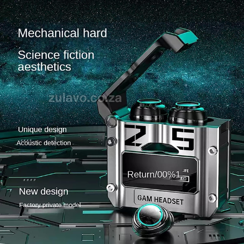 M25 Game and Sports Earbuds – Power, Performance, and Precision in Every Beat Combine hi-tech performance, military-grade style, and ultra-clear audio precision.