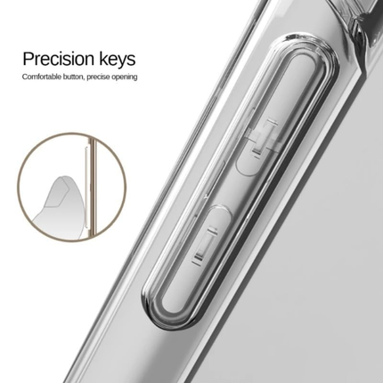 Huawei Nova 14i Compatible Shockproof Transparent Case with Raised Camera Protection
