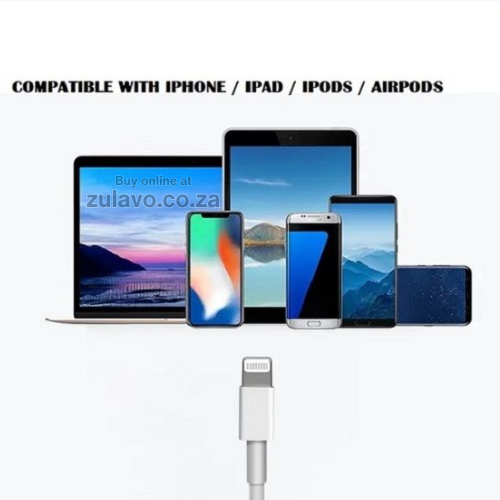 Type-C to Lightning Cable 2A 12W Fast Charging Cable Designed for Apple devices, premium-quality cable