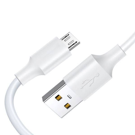 Micro USB Data Cable 1m For Micro USB Devices Fast Charging and Data Transfer White