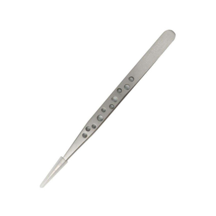 JYD SS-SA SR Straight Precision Tweezers Stainless Steel for Cellphone Repair