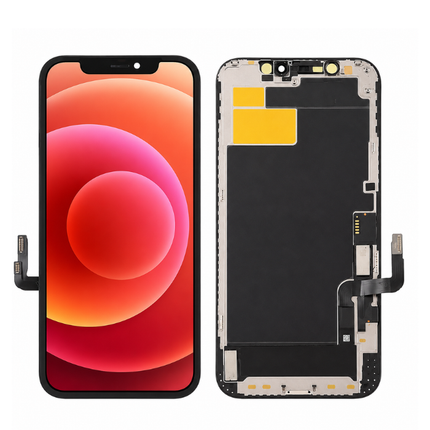 iPhone 12 Compatible Replacement LCD Touch Screen Black