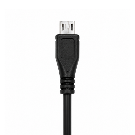 Micro USB Fast Charger Compatible for Android Smartphones with Travel Charger and Cable – Black