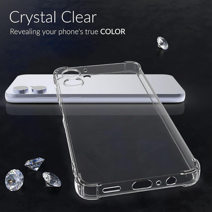 Samsung Galaxy A06 6.7 Inch Compatible Clear TPU Protective Case