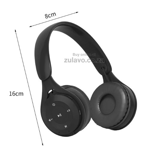YO8 Stereo Wireless Bluetooth Headphones Bluetooth 5.0 connectivity, immersive stereo sound, and a built-in battery