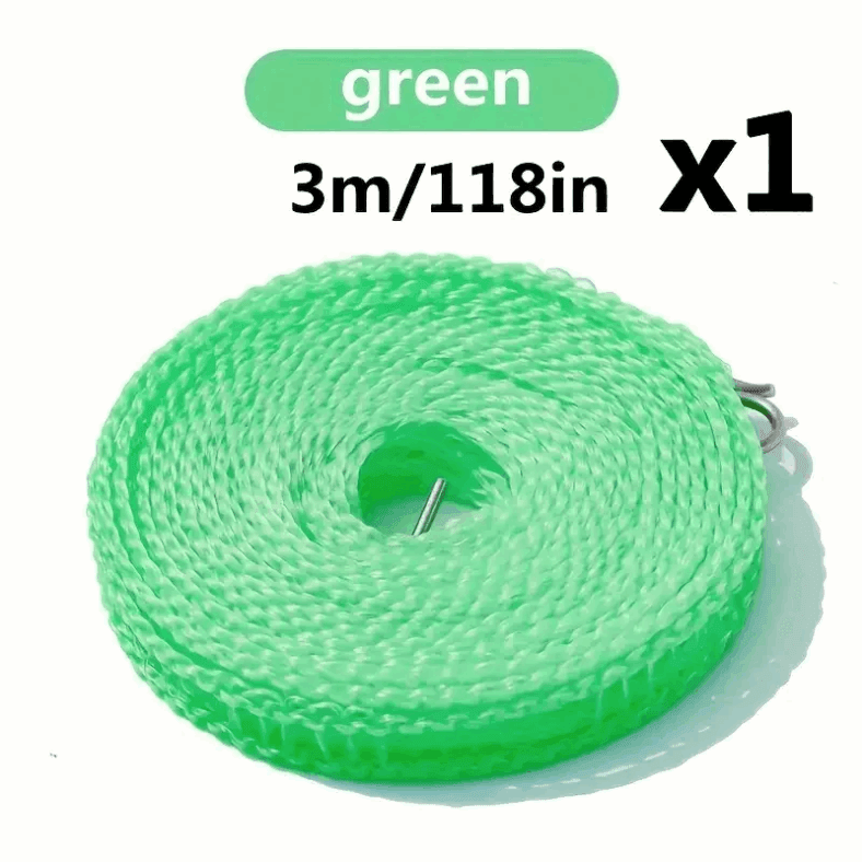 Anti-slip Windproof Drying Rope Drying Clothes Hanging Rope Outdoor Camping Accessories