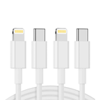 USB-C to Lightning Fast Charging & Data Sync Cable Pack of 2