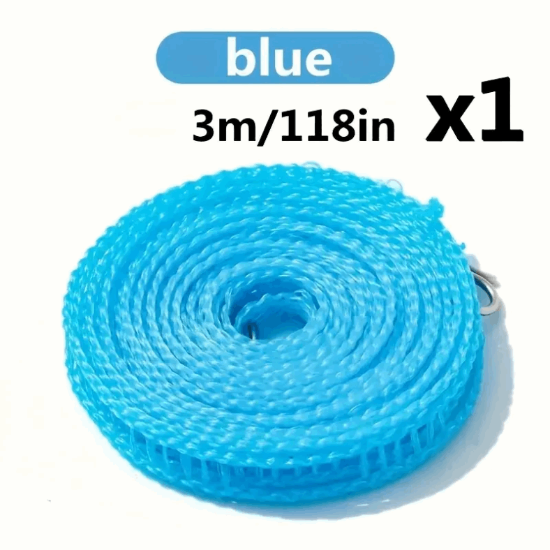 Anti-slip Windproof Drying Rope Drying Clothes Hanging Rope Outdoor Camping Accessories