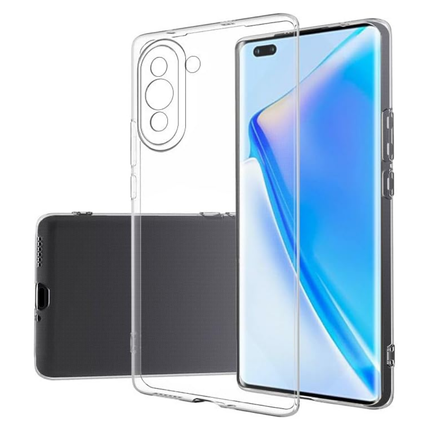 TPU Clear Case Compatible with Huawei Nova 10 Pro Shockproof Flexible Transparent Cover