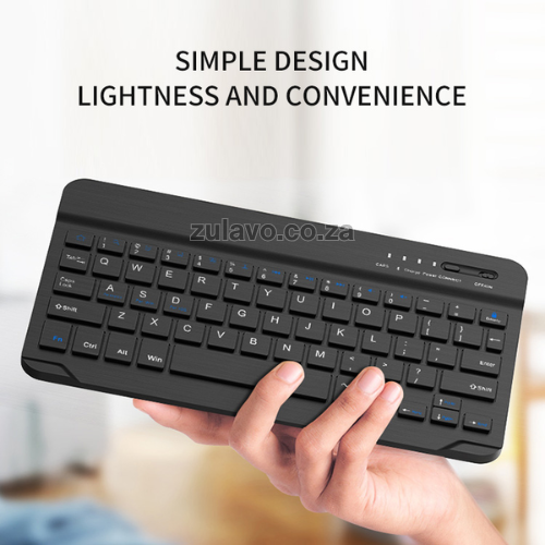 Kakusiga Wireless Keyboard – Portable Wireless Bluetooth Keyboard Designed for smartphones, tablets, laptops, smart TVs, and more.