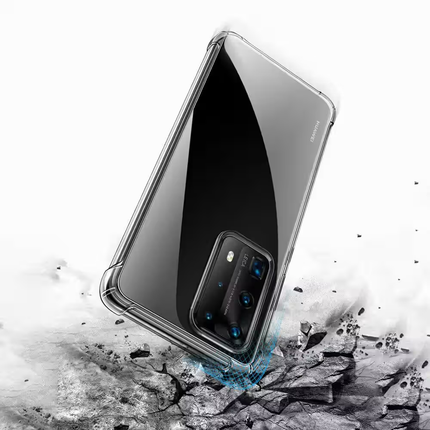 Huawei P40 Pro Compatible Clear Shockproof Armor Case TPU
