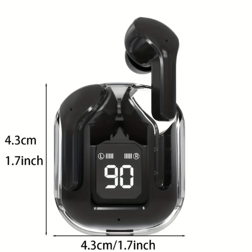 Wireless Bluetooth 5.3 Earbuds with LED Display & ENC Noise Cancellation