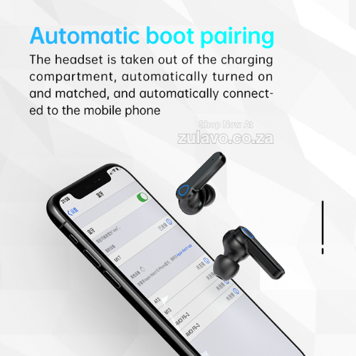M19 Pro Wireless Earbuds – 9D Hi-Fi Sound + Power Bank Charging Case 9D Hi-Fi stereo sound + integrated power-bank charging case