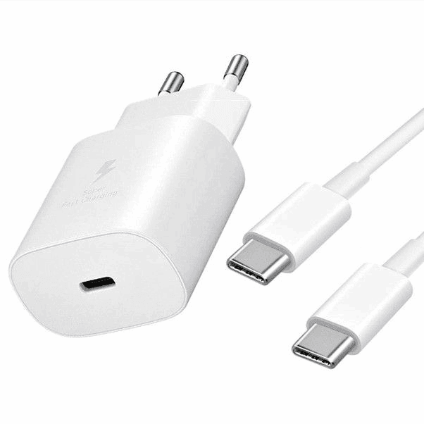 Fast Charger - Type-C Cable and Adapter - Compatible With Android