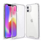 iPhone 12 - 12 Pro Compatible Clear Shockproof Armor Case