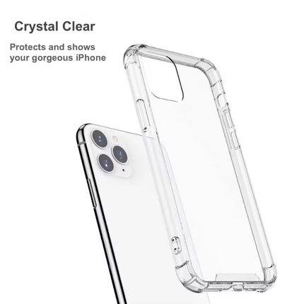iPhone 12 - 12 Pro Compatible Clear Shockproof Armor Case
