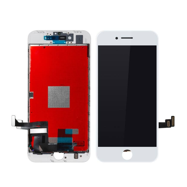 iPhone SE 2nd Generation Compatible Replacement LCD Screen White and Black