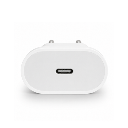 GERLAX USB-C Wall Charger 2.1A with EU Plug – Compact White Charging Adapter