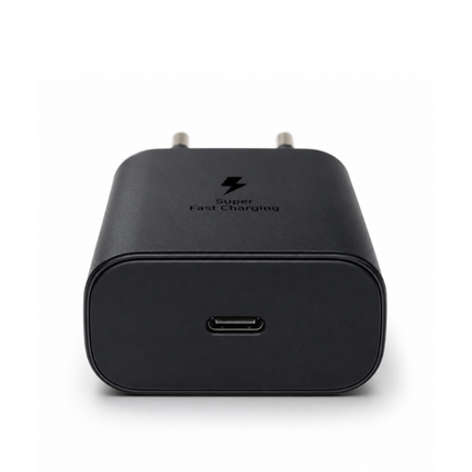 45W USB-C PD Fast Charging Travel Adapter with USB-C to USB-C 5A Cable – Black