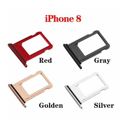 iPhone 8 SIM Card Tray Replacement Red, Grey, Gold or Silver