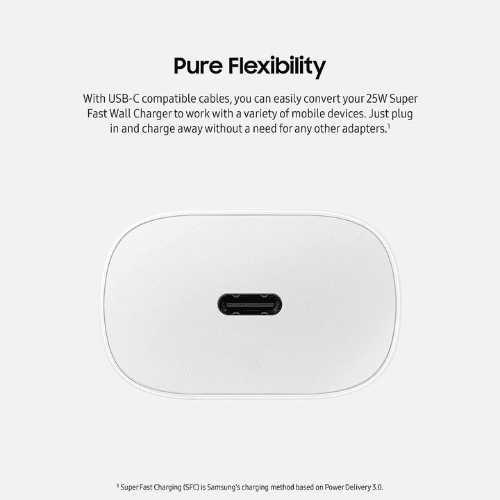 25W Super Fast USB-C Wall Charger Adaptor – Power Up in Minutes, Not Hours!
