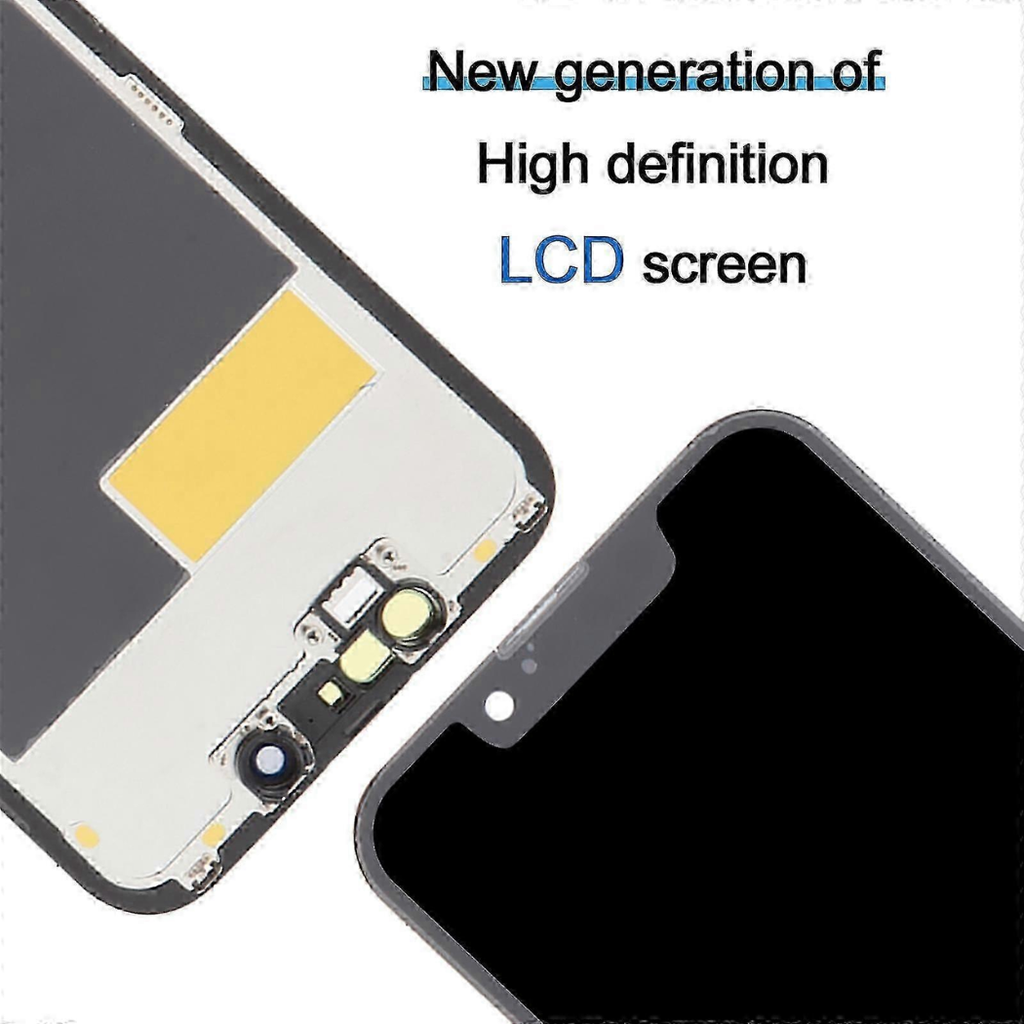 iPhone 13 Mini Compatible In-Cell LCD Display Screen Assembly Replacement – Black