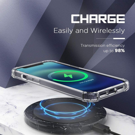 iPhone 12 Mini Compatible Clear Shock Resistant Armor Case TPU Acrylic