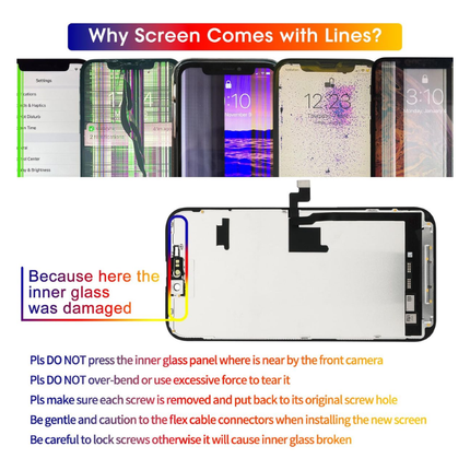 iPhone 16 Pro Max Compatible Incell LCD Screen Replacement