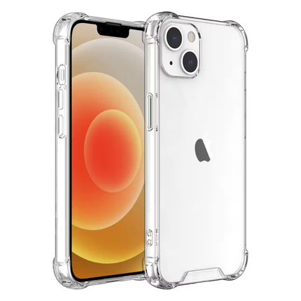 iPhone 13 Compatible Clear Shock Resistant Armor Case TPU Acrylic