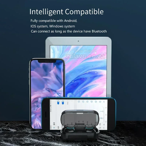M10 Wireless Earbuds (Bluetooth 5.3) with Powerbank Function Deep bass and crystal-clear audio with a built-in powerbank