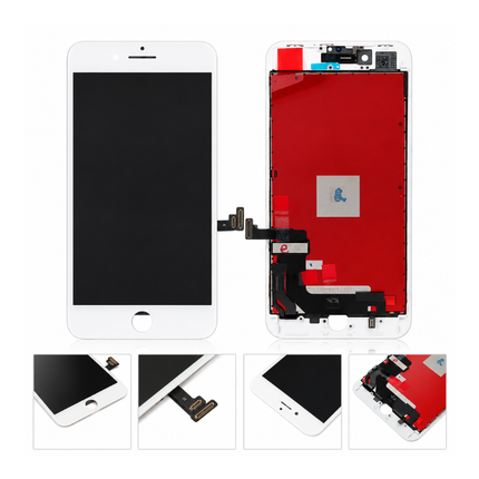 iPhone 8 Plus Compatible Replacement LCD Screen Black or White