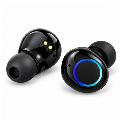 M90 Pro Bluetooth 5.3 Wireless Earbuds with Power Bank Function, Touch Control and Type-C Charging Case