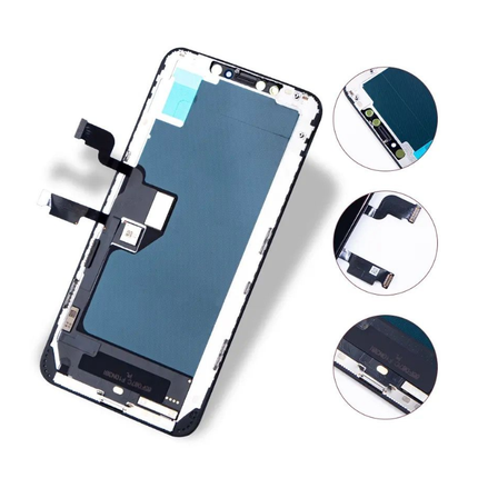 iPhone XS Max Compatible Replacement LCD Display Assembly with Touch Screen Digitizer Assembly Black
