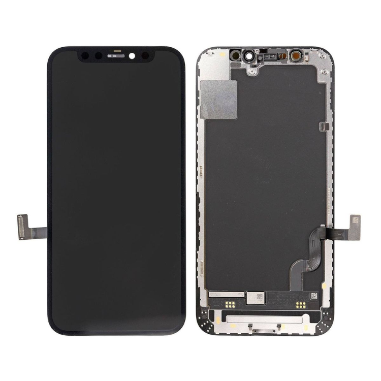 iPhone 12 (A2403) & iPhone 12 Pro (A2406) In-Cell LCD Display Touch Screen Digitizer Assembly – Black
