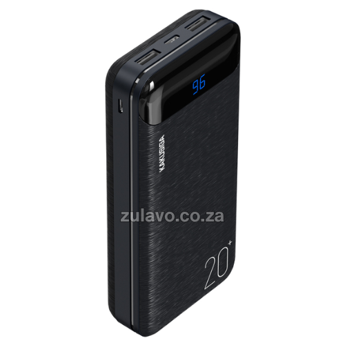 Kakusiga KSC-422 20000mAh Power Bank – Double Power. Double Performance Engineered for heavy use and high performance