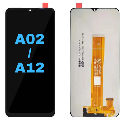 Samsung Galaxy A02 / Samsung Galaxy A12 Compatible Replacement LCD Touch Screen