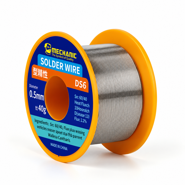 Solder Wire Mechanic DS6 0.5mm 40g Tin Lead Solder with Flux