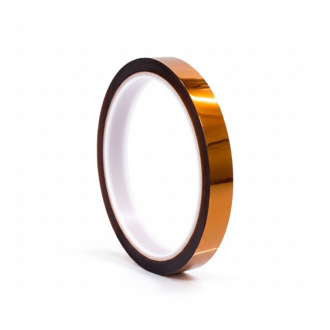 High Temperature Heat Tape Thermal Polyimide Insulation 7mm Wide Adhesive Tape