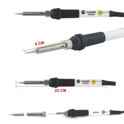 SUNSHINE SL-908 60W Electric Soldering Iron for Mobile Phone Repair and Electronics